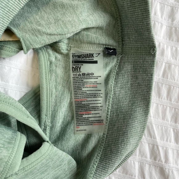 Gymshark Original Sage Green Camo Seamless Sports bra - Picture 5 of 5